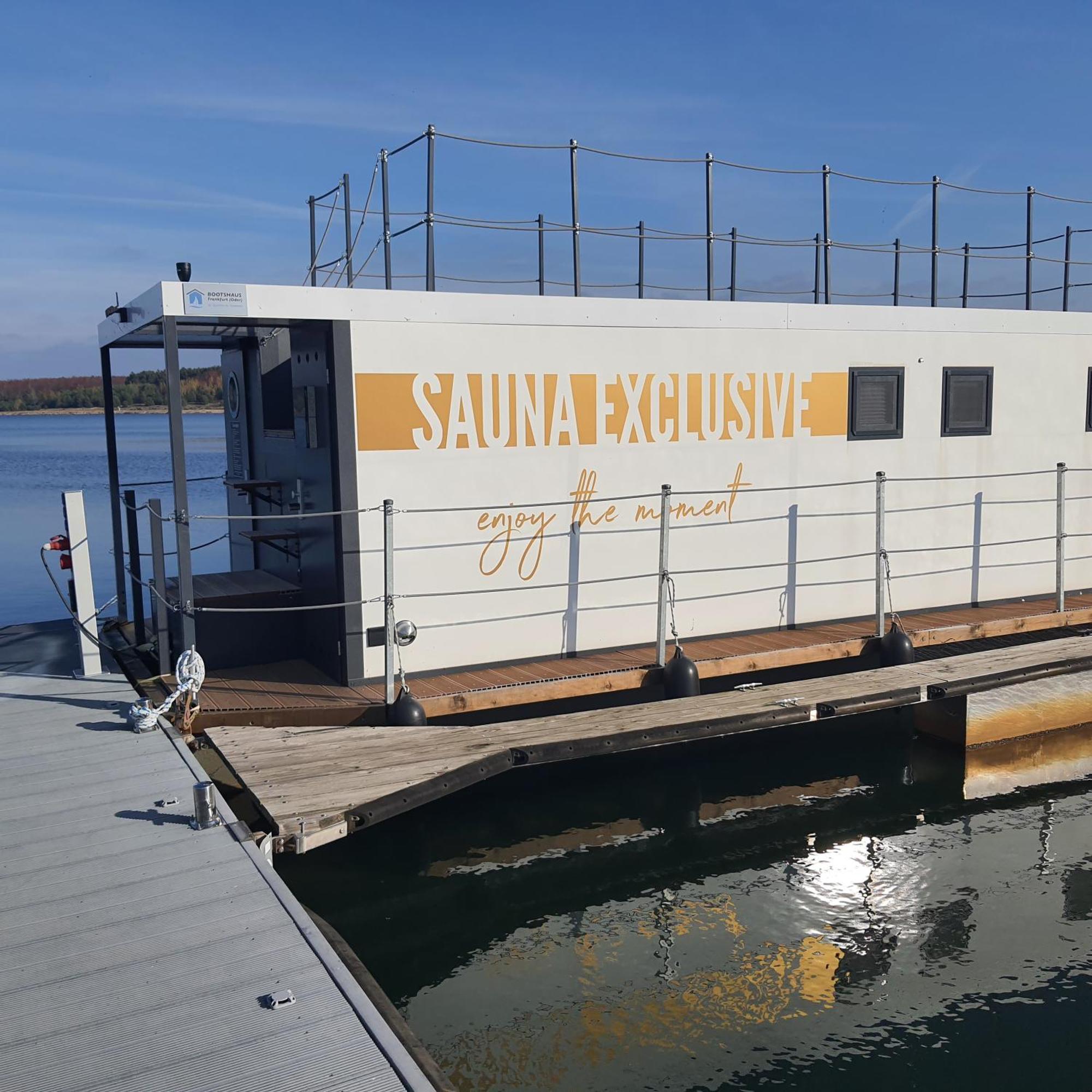 Schwimmendes Ferienhaus Silent Elsterheide Εξωτερικό φωτογραφία