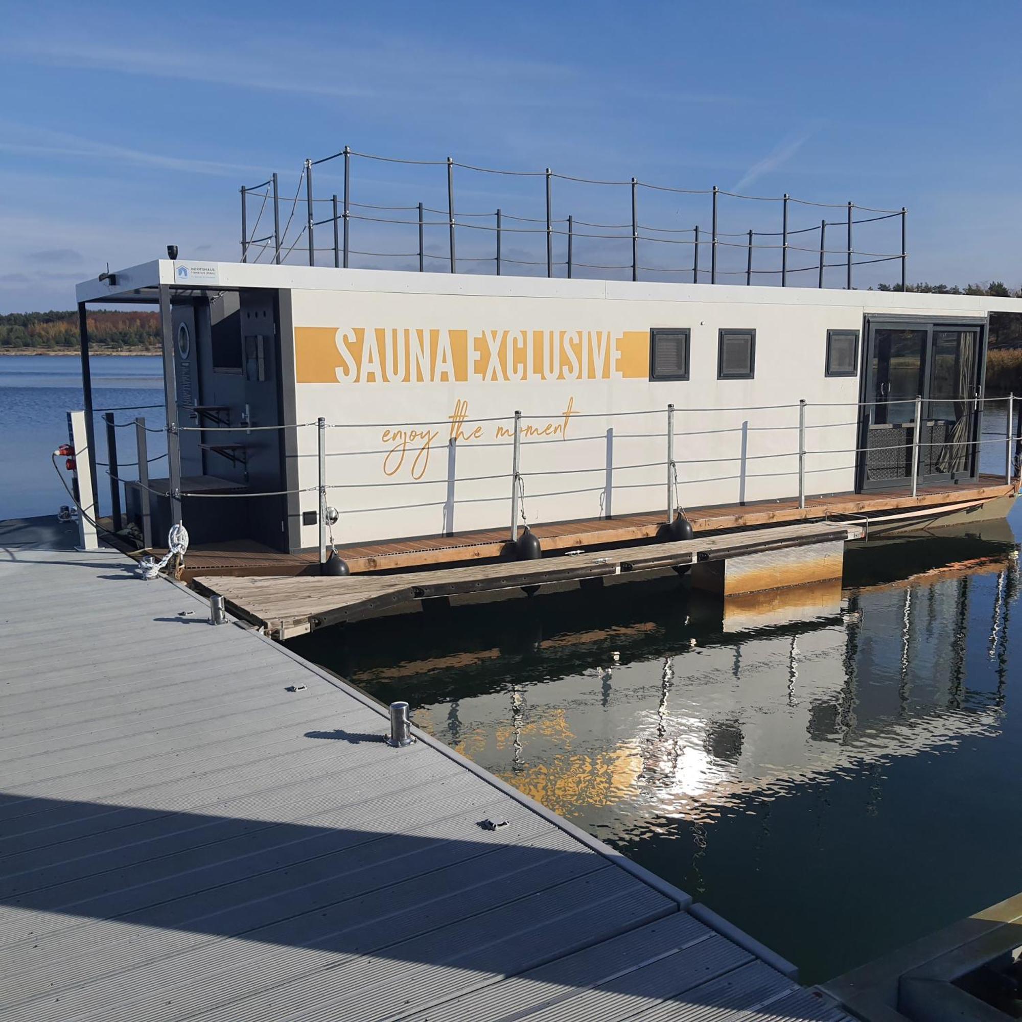 Schwimmendes Ferienhaus Silent Elsterheide Εξωτερικό φωτογραφία